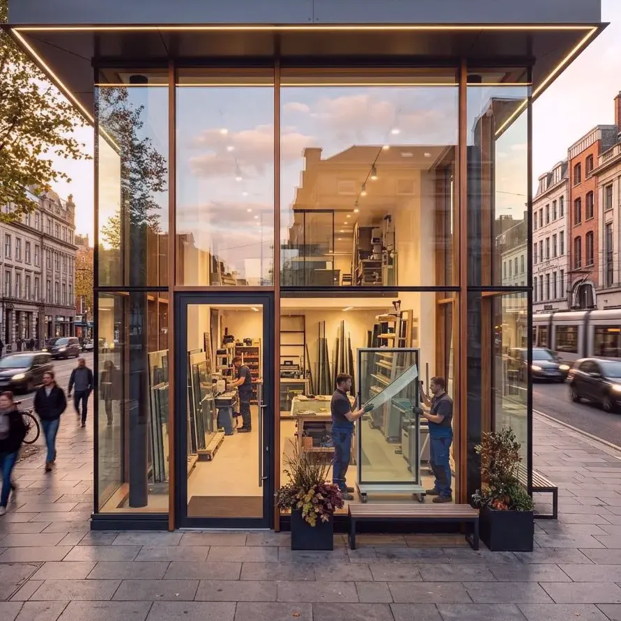 New Spring — glazing in Berlin